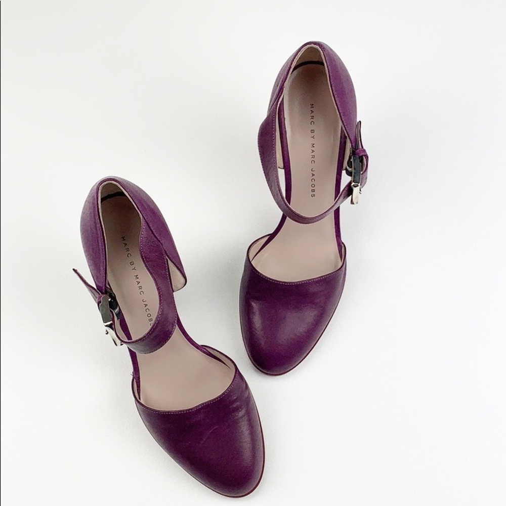 Marc By Marc Jacobs MaryJane Platform Purple